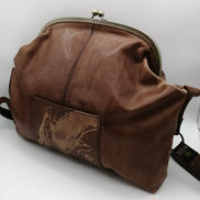 がま口ショルダーバッグ|オスティアジャパン衣