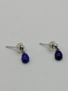 石付きピアス|K14WG