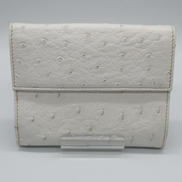 オーストリッチ二つ折り財布|PRADA