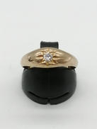 リング 石付き|K18