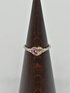 リング|K18・ピンクサファイア