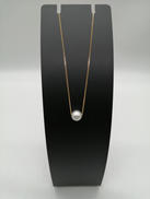 ネックレス 石付き|K18