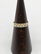 リング 石付き|K18