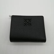 モノグラムプレートハートウォレット|russet