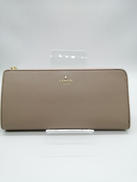 長財布(ベージュ×ピンク)|LANVIN