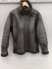 フェイクレザームートンジャケット|ALPHA