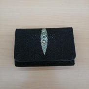 三つ折り財布|エイ革