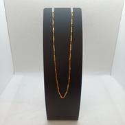 K18YGネックレス 40CM|ー