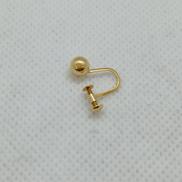 K18YGイヤリング(片耳)|ー