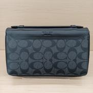 ダブルジップ長財布|COACH