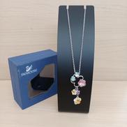 フラワーモチーフネックレス|SWAROVSKI