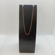 K18YGネックレス 40CM|切れ有り