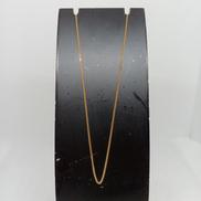 K18YGネックレス 40CM|-