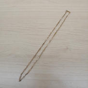 K18YGネックレス 43.5CM|-