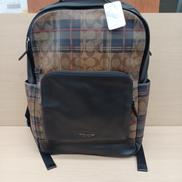 グラハムプレイドチェックリュック|COACH