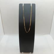 K18YGネックレス 40CM|ー