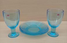 ペアグラス・プレートセット|IITTALA