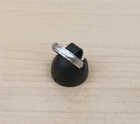 PT1000リング　10号|青色石付き ネーム刻印有
