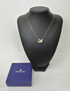 スワンネックレス|SWAROVSKI