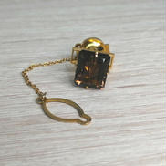 K18石付きタイピン|K18