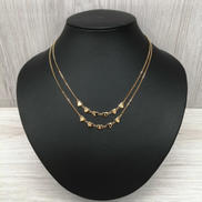 ハートダブルネックレス|CELINE