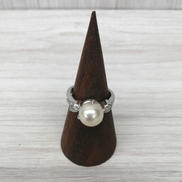 PT900石付きリング|PT900