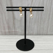 K18石付きイヤリング|K18