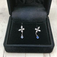 バタフライピアス|K10WG