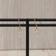 石付きピアス|K10