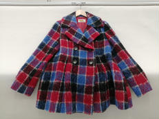 チェック柄ウールコート|HYSTERIC GLAMOUR