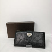 グッチシマレザーハートウォレット|GUCCI