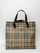 ノバチェックハンドバッグ|BURBERRY