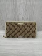 GGキャンバス ラウンドファスナー財布|GUCCI