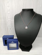 花モチーフネックレス|SWAROVSKI
