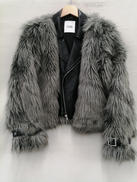 レイヤードエコファーベストライダースジャケット|GYDA