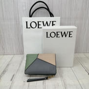 パズル スリムジップ コンパクトウォレット|LOEWE