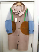 マルチカラーウールコート|JNBY