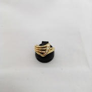 K18石付きリング|K18