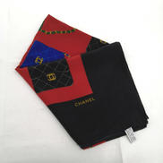 マトラッセバックモチーフスカーフ|CHANEL