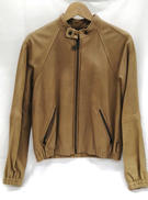 羊革レザージャケット キャメル|COACH