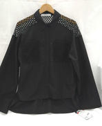 メッシュシャツ　黒|ESSENTIAL DOUBLE STANDARD CLOT