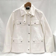 ホワイトデニムジャケット|AKRIS