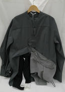 変形シャツ グレーチェック|UN3D.