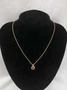 ティアドロップロゴネックレス|DIOR