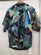 シルク100%　総柄トップス|JNBY