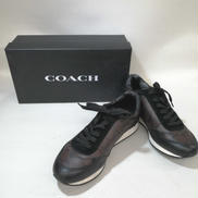 レザースニーカー|COACH