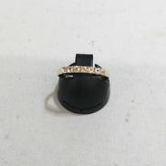 K10YGリング透明石付き|その他ブランド