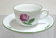 ウィンナーローズ デミタスカップ&ソーサー|AUGERTEN