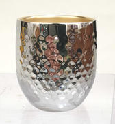 ステンレス槌目ロックカップ|アサヒ