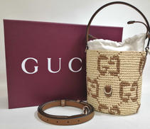 ウーヴンミニバケットバッグ|GUCCI